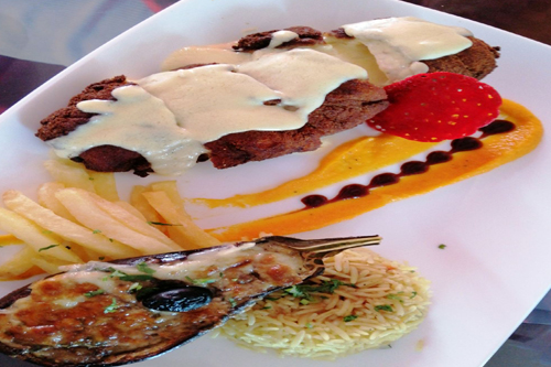 plat cordon bleu restaurant azazga