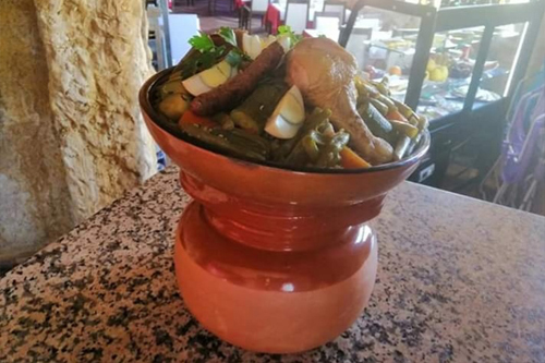 plat couscous royal restaurant azazga
